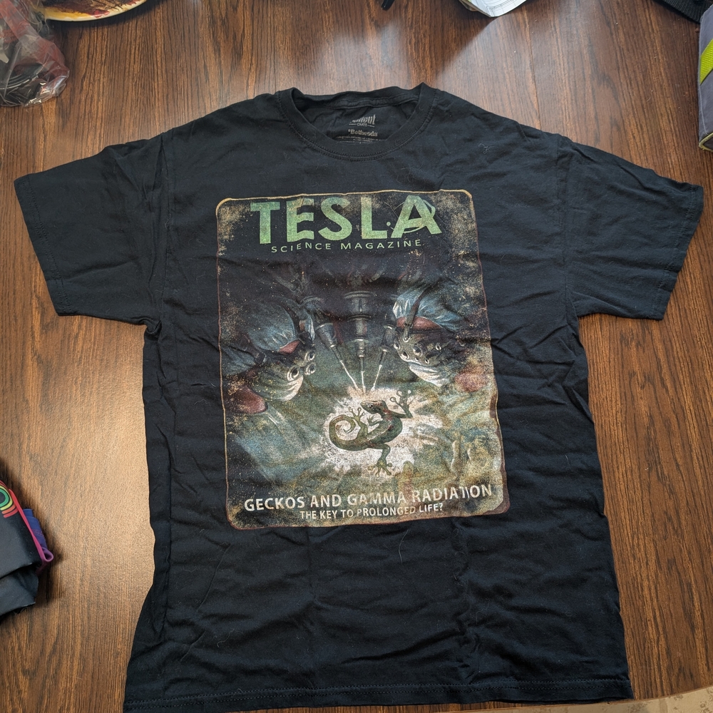 Black Fallout Graphic T-Shirt